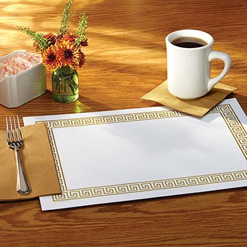 Disposable Placemats & Tray Covers 