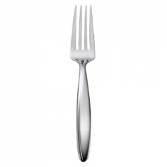 Oneida B636FDIF Glissade European Table Fork - 18/0 Stainless