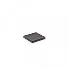 FOH RSD026ESC23 4" Square Stoneware Soap Dish