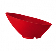 G.E.T. B-792-RSP Red Sensation 24 oz Cascading Bowl