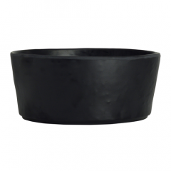 Steelite 7181TM518 Cali 17-1/2 oz. Bowl, Black