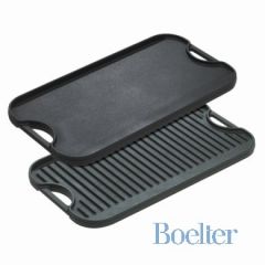 Lodge Manufacturing Company LPGI3 Reversible Cast Iron Griddle, 20" x 10 7/16"