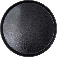 Carlisle 1600GR2004 Griptite 2 16" Black Fiberglass Serving Tray