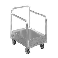 Channel BPT-2 Aluminum Mobile Bun Pan Truck - 20.5" x 27.5"