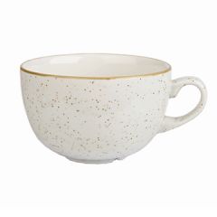 Churchill SWHSCB201 Stonecast 8 oz Cappuccino Cup - Barley White