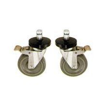 John Boos CAS01-R-X Casters, 5" Heavy Duty Locking Casters (set of 4)