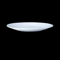 Steelite 9001C090 Contour White 11-3/4" Coupe Plate