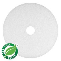 Americo 401227 27" Super Polish Floor Pad, White