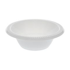 Pactiv YMIB12 Meadoware 12oz Impact Plastic Bowl, White